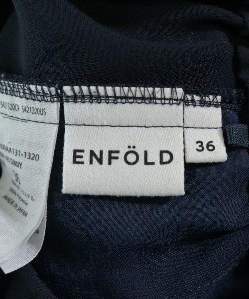 ENFOLD（エンフォルド）その他 紺 サイズ:36(S位) レディース/2200621877021