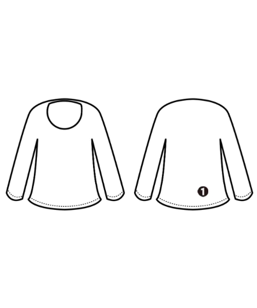 ENFOLD（エンフォルド）ブラウス 白 サイズ:38(M位) レディース/2200627000126