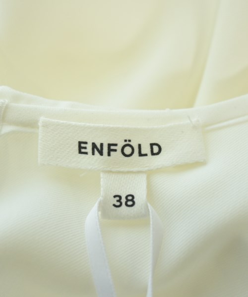 ENFOLD（エンフォルド）ブラウス 白 サイズ:38(M位) レディース/2200627000126