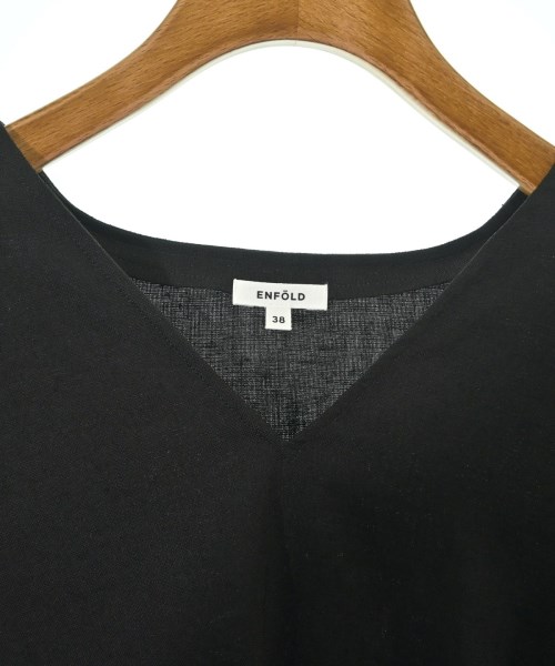 ENFOLD（エンフォルド）ブラウス 黒 サイズ:38(M位) レディース/2200627000164