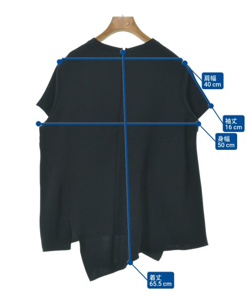 ENFOLD（エンフォルド）ブラウス 紺 サイズ:38(M位) レディース/2200627000256