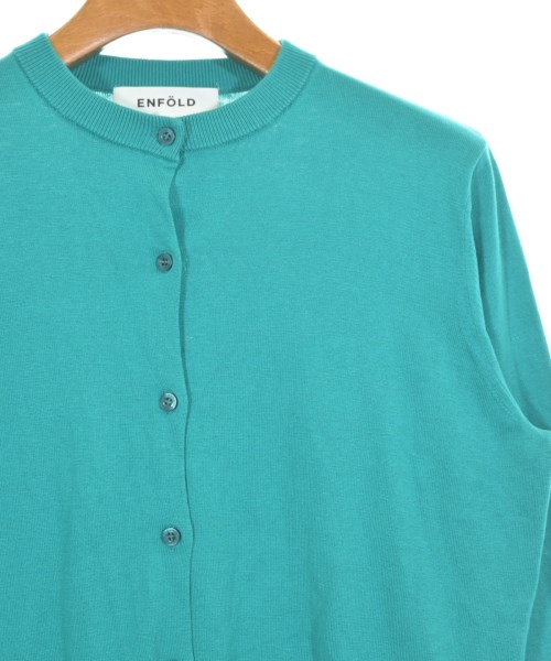 ENFOLD（エンフォルド）カーディガン 緑 サイズ:38(M位) レディース/2200627945021