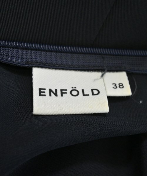 ENFOLD（エンフォルド）ブラウス 紺 サイズ:38(M位) レディース/2200636067158