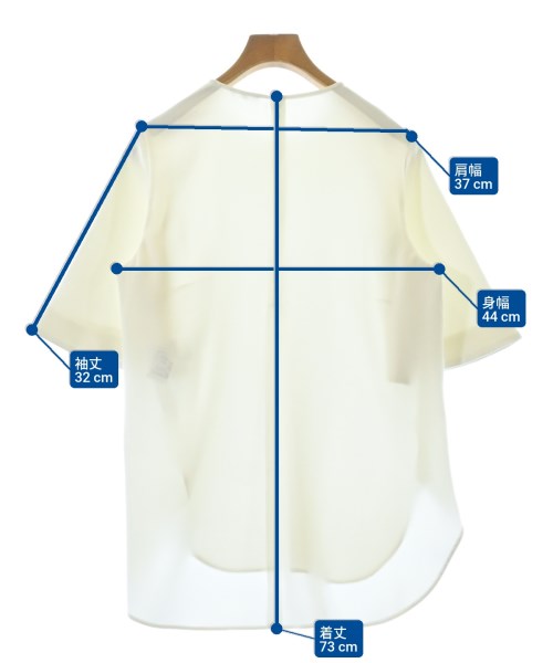 ENFOLD（エンフォルド）ブラウス 白 サイズ:38(M位) レディース/2200636067202