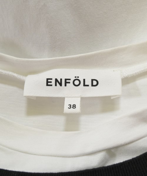 ENFOLD（エンフォルド）Tシャツ・カットソー 白 サイズ:38(M位) レディース/2200628537119