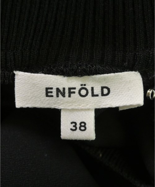 ENFOLD（エンフォルド）ブラウス 黒 サイズ:38(M位) レディース/2200631391043