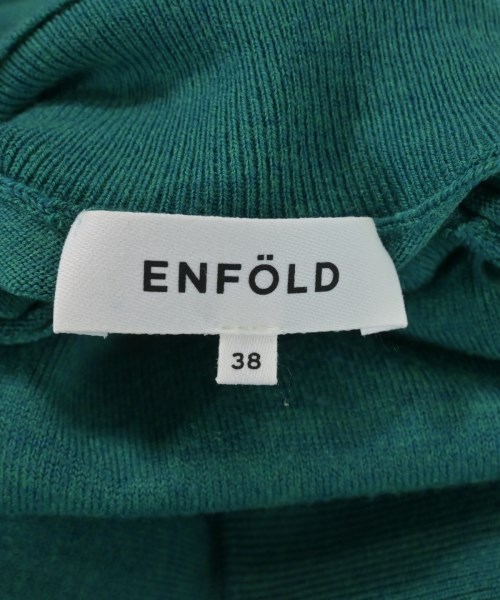 ENFOLD（エンフォルド）ニット・セーター 緑 サイズ:38(M位) レディース/2200642496065