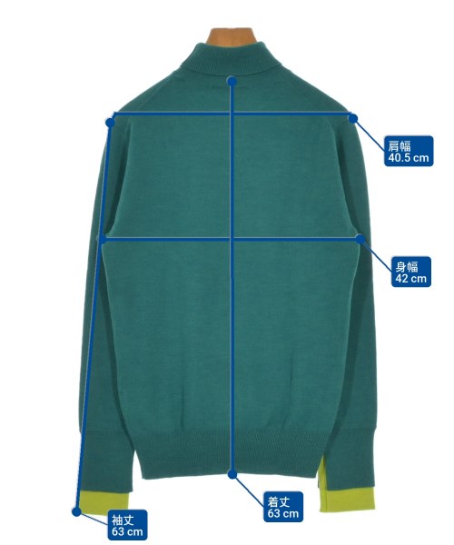 ENFOLD（エンフォルド）ニット・セーター 緑 サイズ:38(M位) レディース/2200642496065