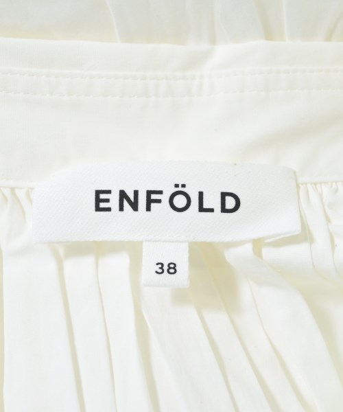 ENFOLD（エンフォルド）ワンピース 白 サイズ:38(M位) レディース/2200610964787