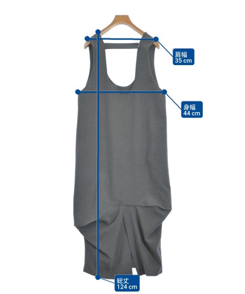 ENFOLD（エンフォルド）ワンピース グレー サイズ:36(S位) レディース/2200643160019