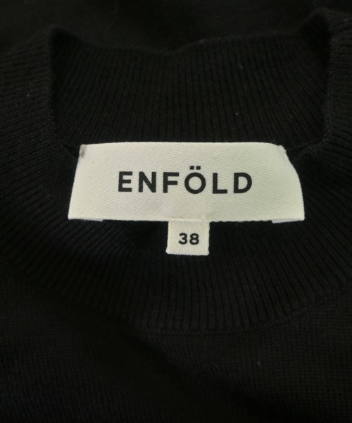 ENFOLD（エンフォルド）ニット・セーター 黒 サイズ:38(M位) レディース/2200643258020