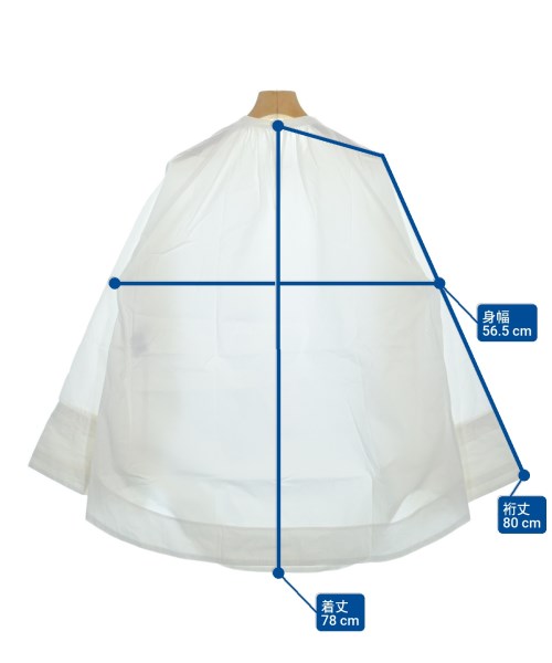 ENFOLD（エンフォルド）カジュアルシャツ 白 サイズ:38(M位) レディース/2200631747086