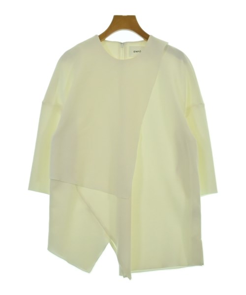 ENFOLD(エンフォルド)ブラウス 白 サイズ:36(S位)/2200635154095