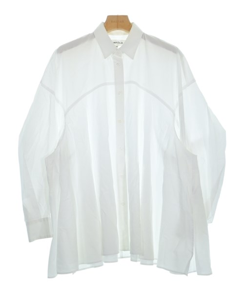 ENFOLD(エンフォルド)カジュアルシャツ 白 サイズ:38(M位)/2200644324021