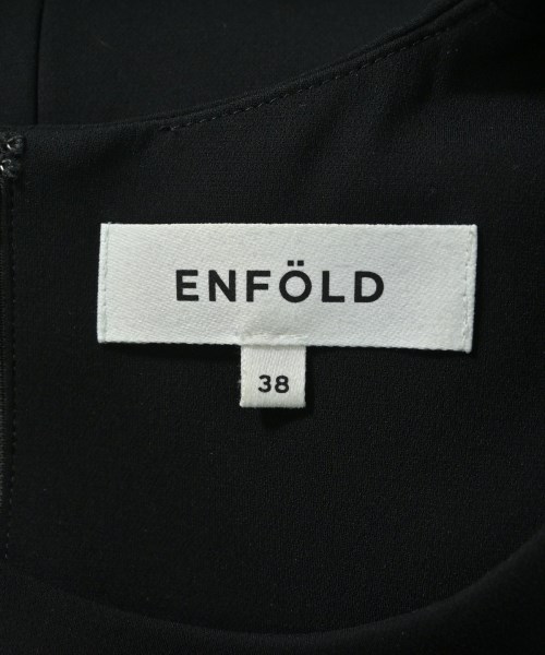 ENFOLD（エンフォルド）ワンピース 黒 サイズ:38(M位) レディース/2200644324052