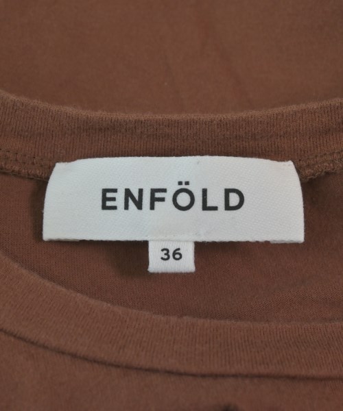 ENFOLD（エンフォルド）ワンピース 茶 サイズ:36(S位) レディース/2200643435018