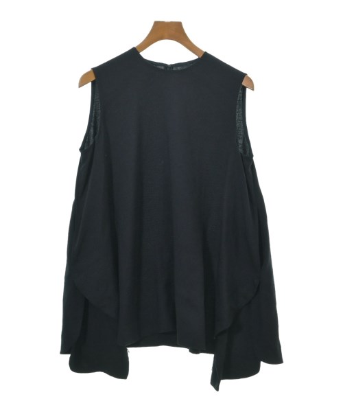 ENFOLD(エンフォルド)ブラウス 紺 サイズ:38(M位)/2200643435025