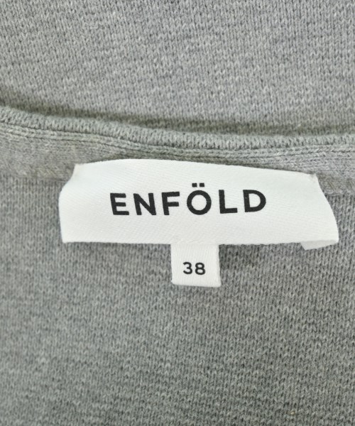 ENFOLD（エンフォルド）カーディガン グレー サイズ:38(M位) レディース/2200643435063