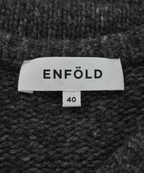 ENFOLD（エンフォルド）カーディガン グレー サイズ:40(M位) レディース/2200643435179