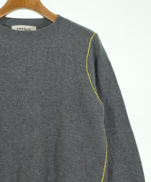 ENFOLD（エンフォルド）ニット・セーター グレー サイズ:38(M位) レディース/2200620889094