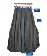 ENFOLD（エンフォルド）ロング・マキシ丈スカート グレー サイズ:36(S位) レディース/2200621588026