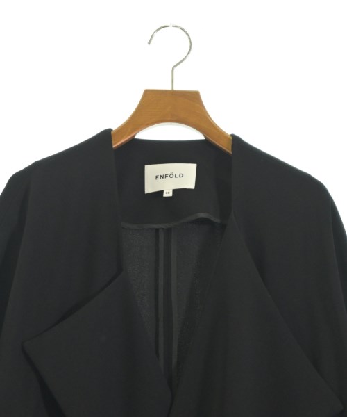 ENFOLD（エンフォルド）カジュアルジャケット 黒 サイズ:36(S位) レディース/2200621588095