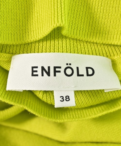 ENFOLD（エンフォルド）ニット・セーター 緑 サイズ:38(M位) レディース/2200605972094
