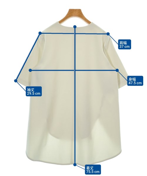 ENFOLD（エンフォルド）カジュアルシャツ 白 サイズ:38(M位) レディース/2200622118024