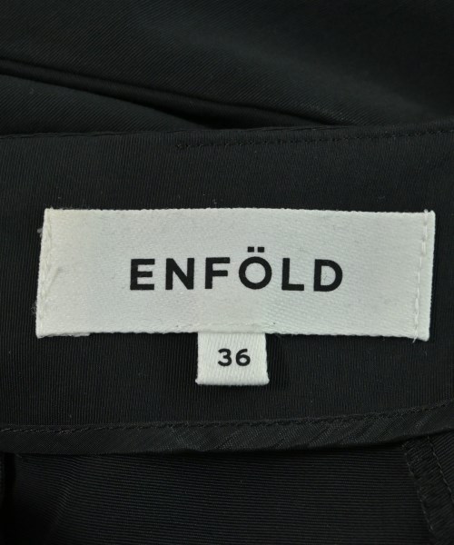 ENFOLD（エンフォルド）ロング・マキシ丈スカート 黒 サイズ:36(S位) レディース/2200620132015