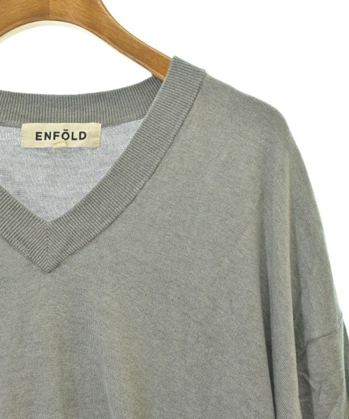 ENFOLD（エンフォルド）ニット・セーター グレー サイズ:38(M位) レディース/2200624298021