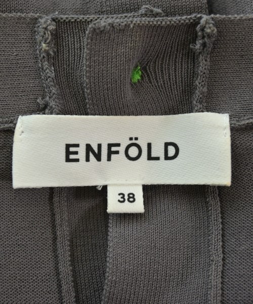 ENFOLD（エンフォルド）カーディガン グレー サイズ:38(M位) レディース/2200623525012