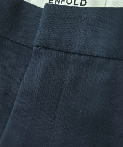 ENFOLD（エンフォルド）スラックス 紺 サイズ:36(S位) レディース/2200616129029