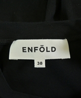 ENFOLD（エンフォルド）Tシャツ・カットソー 黒 サイズ:38(M位) レディース/2200619574123