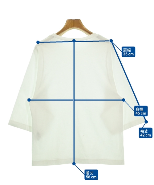 ENFOLD（エンフォルド）Tシャツ・カットソー 白 サイズ:38(M位) レディース/2200619574130