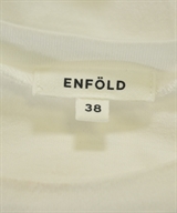 ENFOLD（エンフォルド）Tシャツ・カットソー 白 サイズ:38(M位) レディース/2200619574130