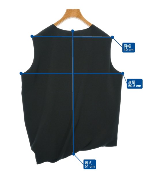 ENFOLD（エンフォルド）ブラウス 黒 サイズ:38(M位) レディース/2200619574147