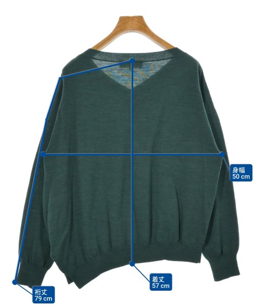 ENFOLD（エンフォルド）ニット・セーター 緑 サイズ:38(M位) レディース/2200625714025