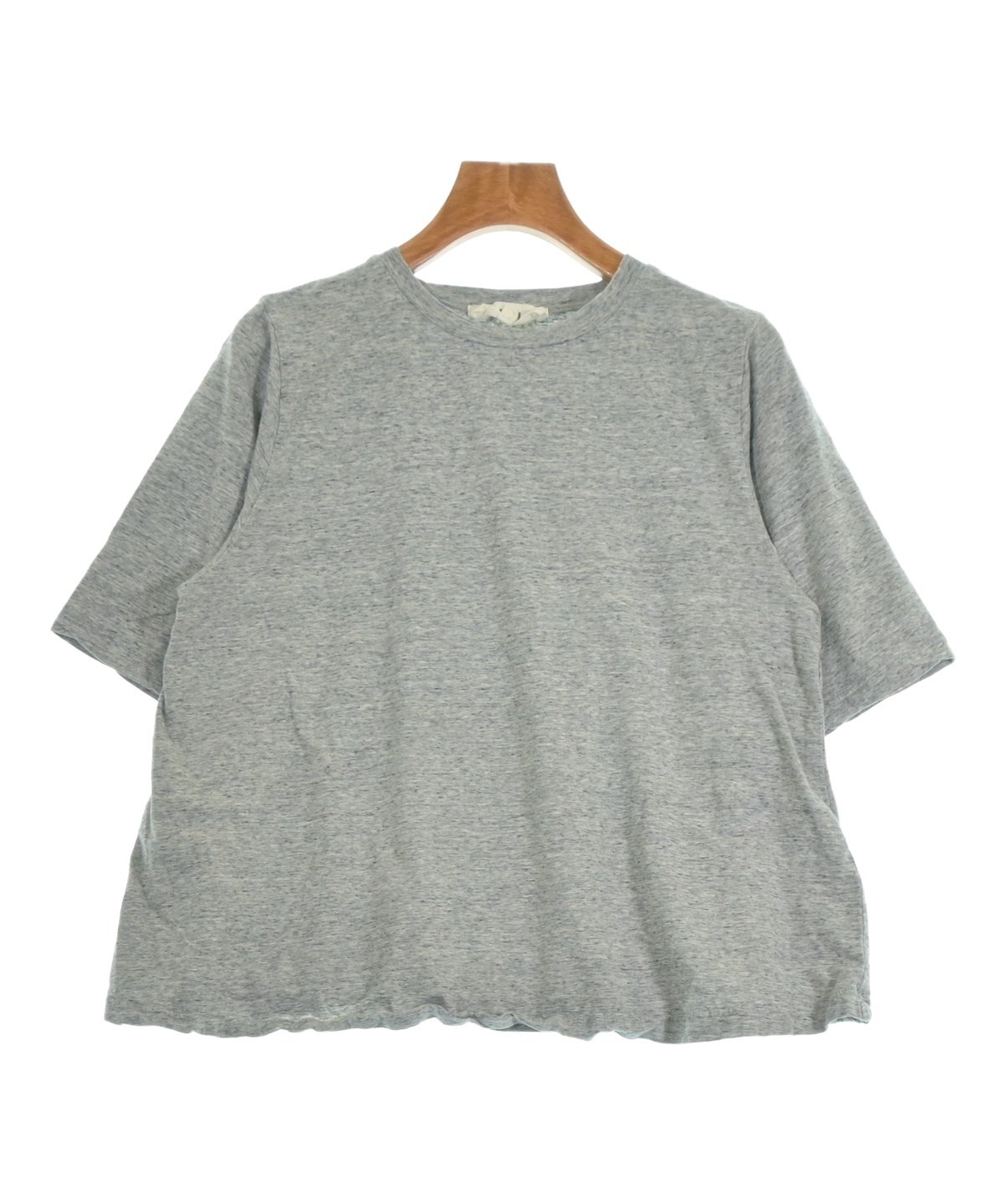 ENFOLD Tシャツ・カットソー レディース ENFOLD（エンフォルド）Tシャツ・カットソー グレー サイズ:38(M位