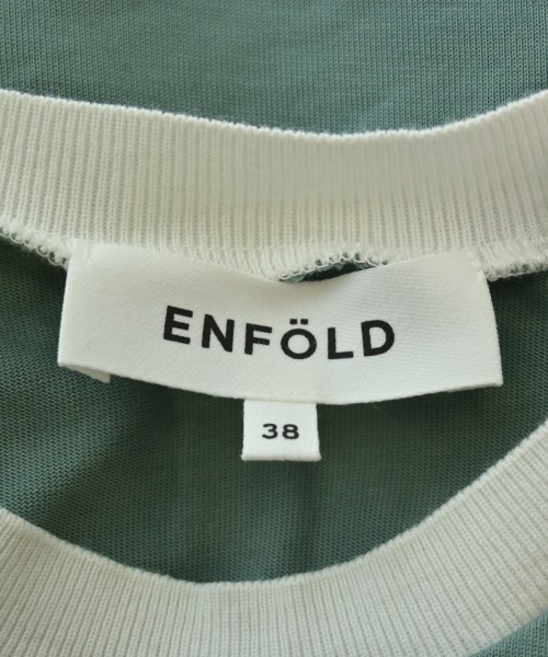 ENFOLD（エンフォルド）Tシャツ・カットソー 緑 サイズ:38(M位) レディース/2200626217020