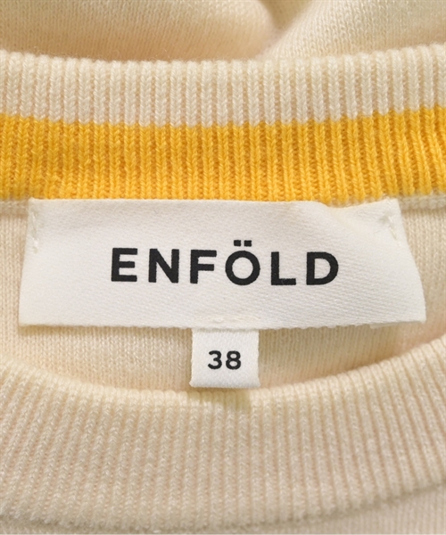 ENFOLD（エンフォルド）ニット・セーター 白 サイズ:38(M位) レディース/2200614391077