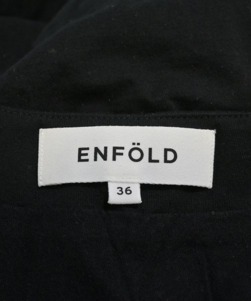 ENFOLD（エンフォルド）ワンピース 黒 サイズ:36(S位) レディース/2200614986105