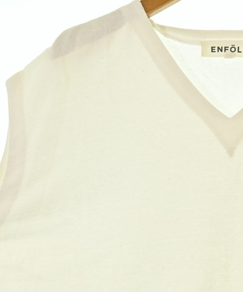 ENFOLD（エンフォルド）Tシャツ・カットソー 白 サイズ:38(M位) レディース/2200626974107