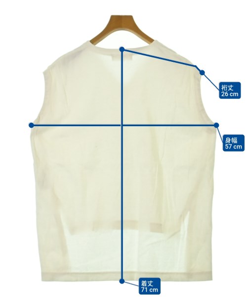 ENFOLD（エンフォルド）Tシャツ・カットソー 白 サイズ:38(M位) レディース/2200626974107