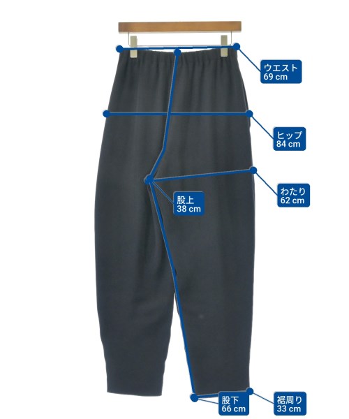 ENFOLD（エンフォルド）スラックス 紺 サイズ:38(M位) レディース/2200627835018