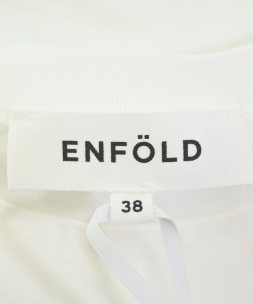 ENFOLD（エンフォルド）Tシャツ・カットソー 白 サイズ:38(M位) レディース/2200627835056