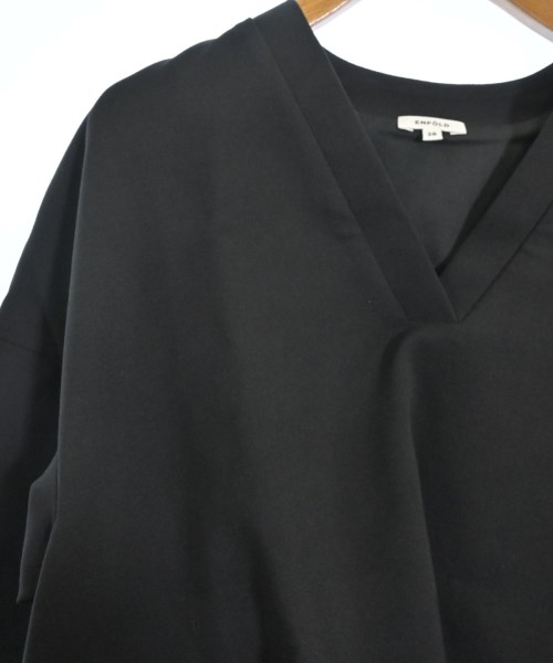 ENFOLD（エンフォルド）カジュアルシャツ 黒 サイズ:38(M位) レディース/2200628235091