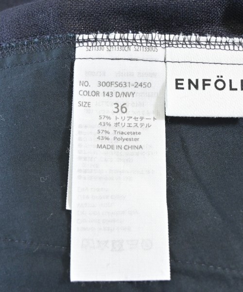 ENFOLD（エンフォルド）その他 紺 サイズ:36(S位) レディース/2200628125149