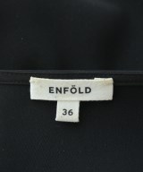 ENFOLD（エンフォルド）カジュアルシャツ 黒 サイズ:36(S位) レディース/2200629503038