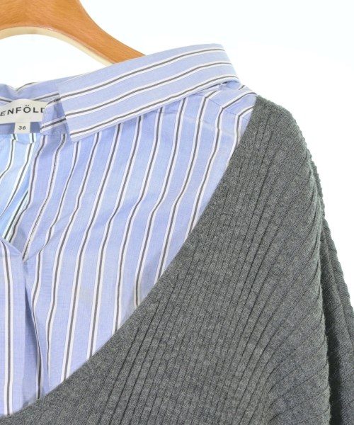 ENFOLD（エンフォルド）ワンピース グレー サイズ:36(S位) レディース/2200627333040