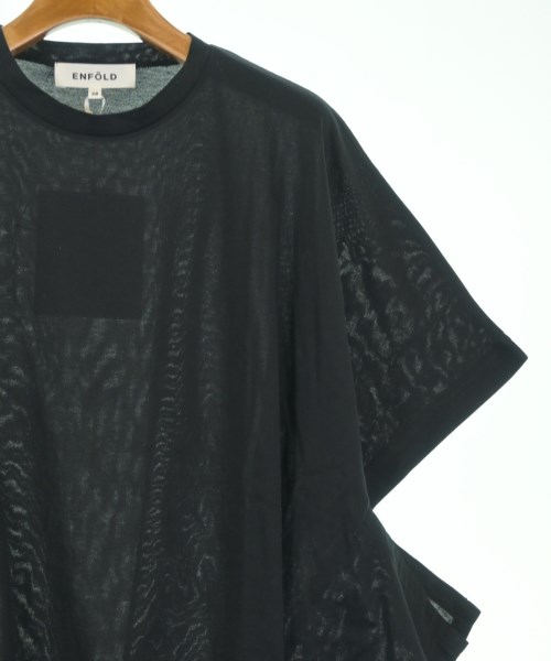 ENFOLD（エンフォルド）Tシャツ・カットソー 黒 サイズ:38(M位) レディース/2200629798021